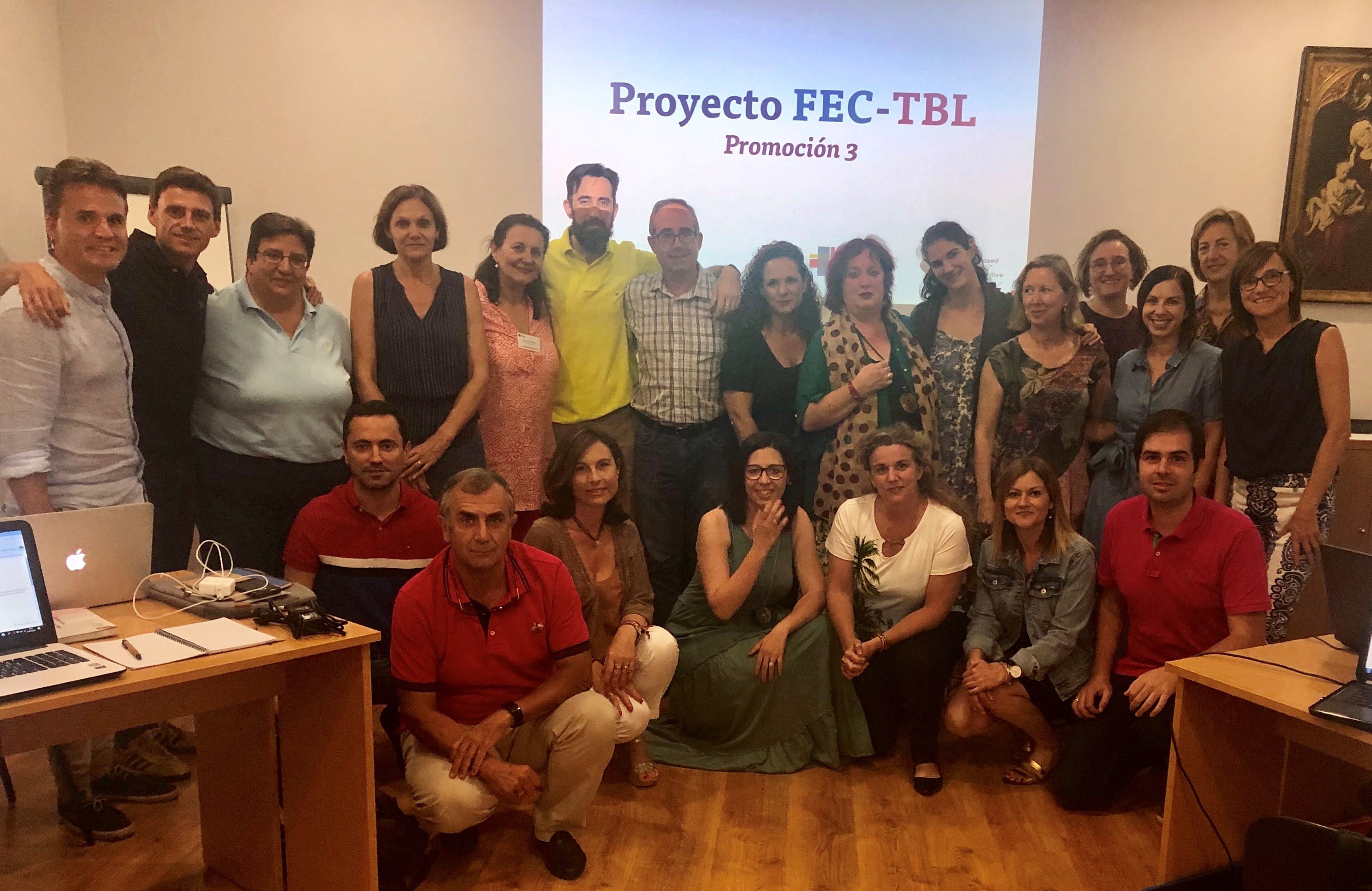 Tercera promoción de profesores que se incorpora a la Comunidad de Aprendizaje FEC-TBL