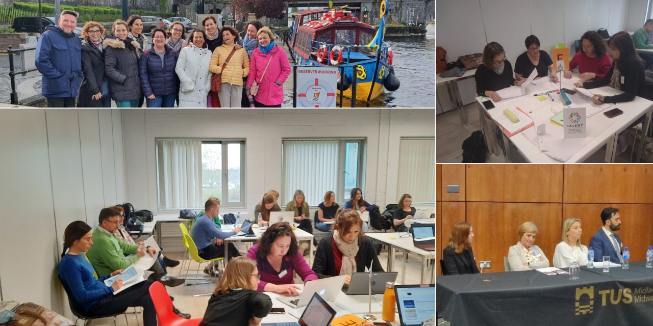 23 profesores de España, Irlanda, Holanda e Inglaterra se dan cita en Athlone, Irlanda, en el marco del proyecto de investigación europeo TALENTinTBL